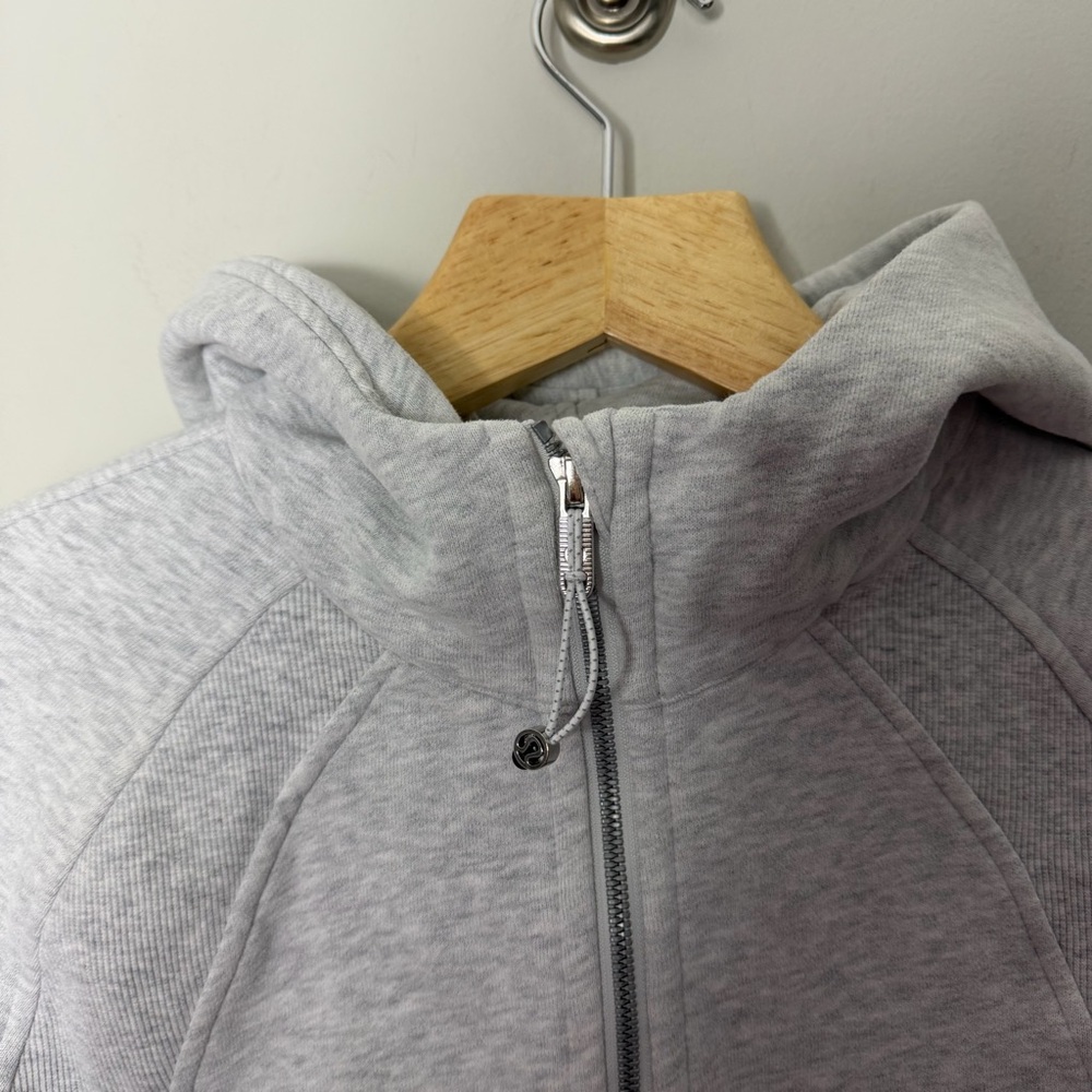 Lululemon Scuba Half Zip Oversized Hoodie Hooded Sweatshirt Gray XS/S *s - Picture 7 of 11